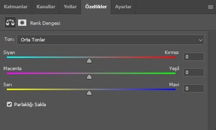 Renk Dengeleme Teknikleri