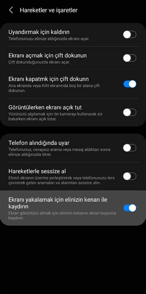 Samsung Galaxy telefonlarda ekran görüntüsü alma yöntemleri