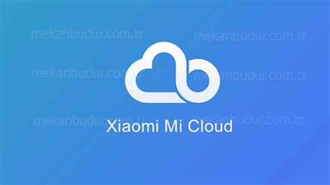 Xiaomi Cloud ile senkronizasyon