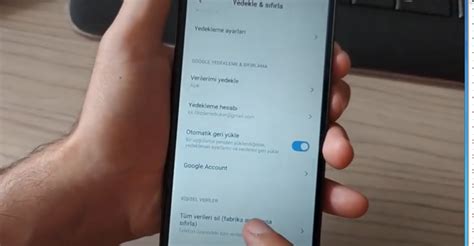 Xiaomi telefonunuzu fabrika ayarlarına geri döndürün