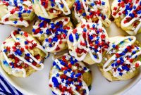 Firecracker M&M Cookies for the Fourth