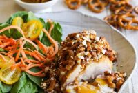 Crispy Pretzel Honey Mustard Chicken