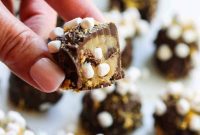 Gooey S’mores Cookie Dough Bites