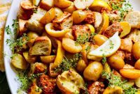 One-Pan Roasted Chicken & Vegetables