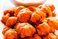 Zesty Buffalo Cauliflower Wings