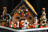 Spooky Halloween Gingerbread House