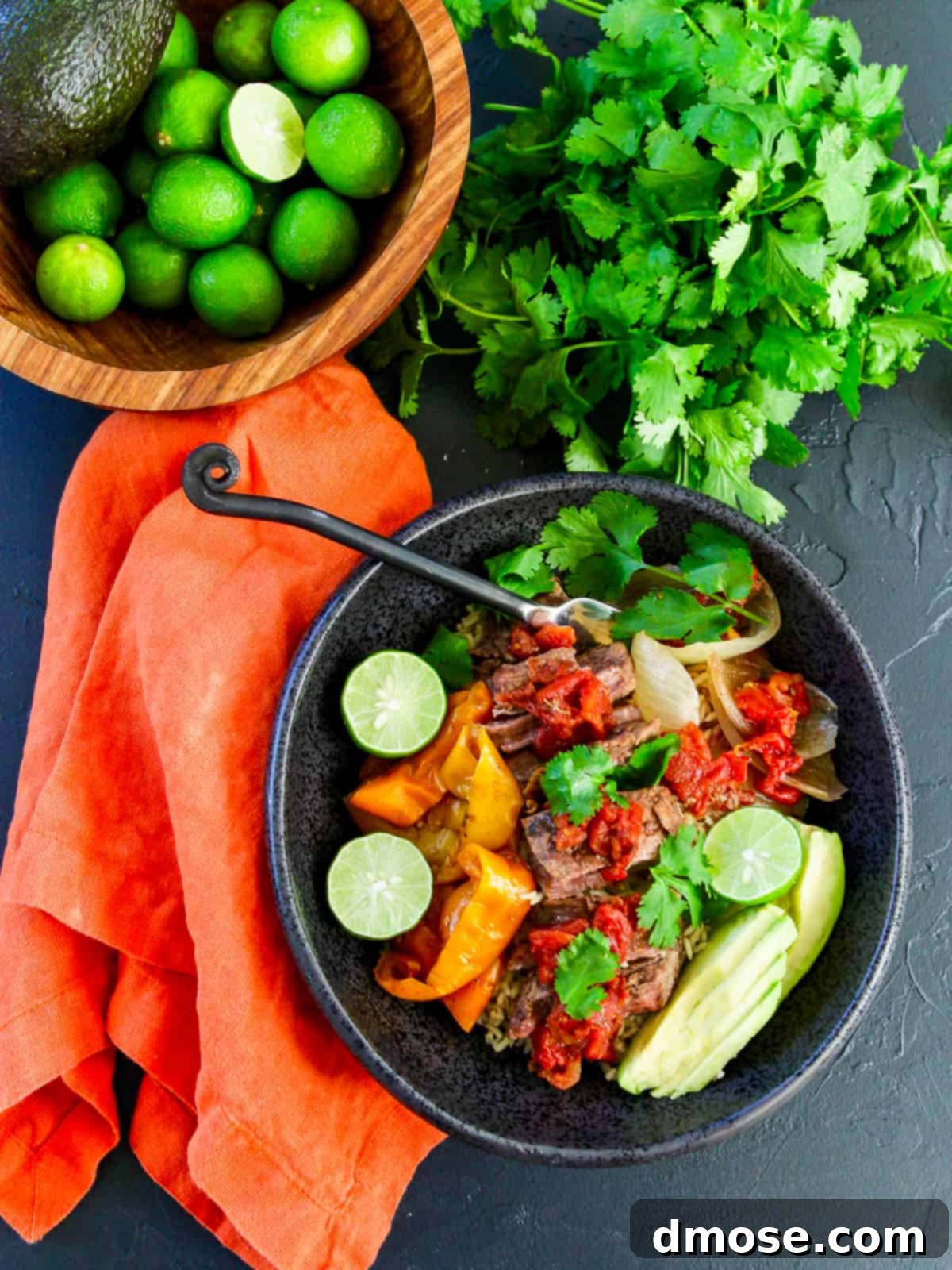 Slow Cooker Fall Apart Beef 2 Close-up of Slow Cooker Shredded Beef with vegetables, ready to be served.