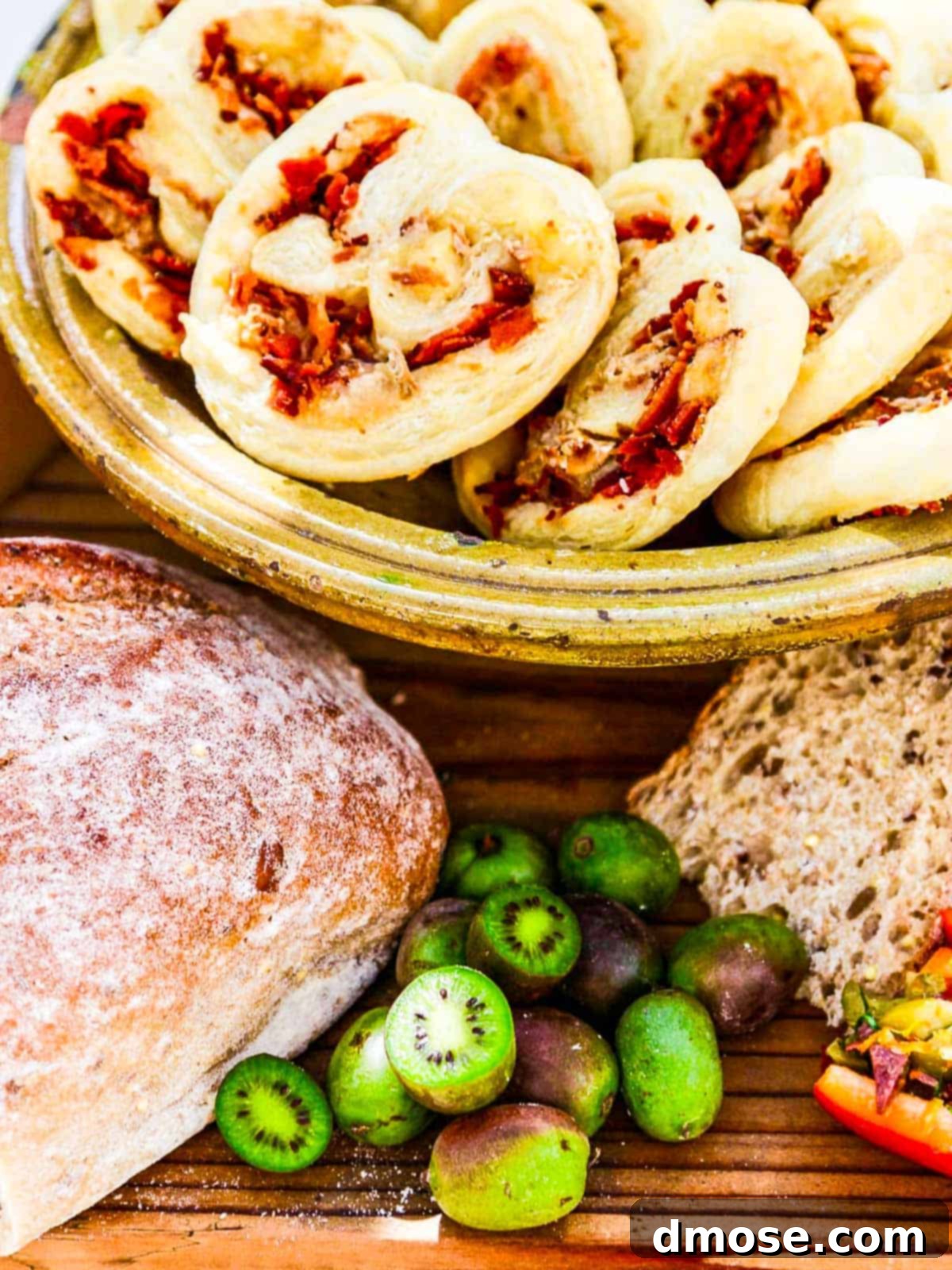 Puff Pastry Palmiers are great with other appetizers like fruit and artisanal cheeses.